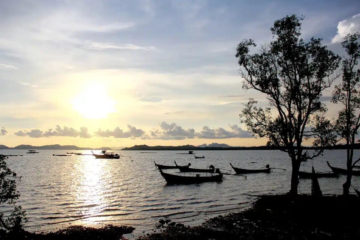 ล่องเรือชมพระอาทิตย์ตก